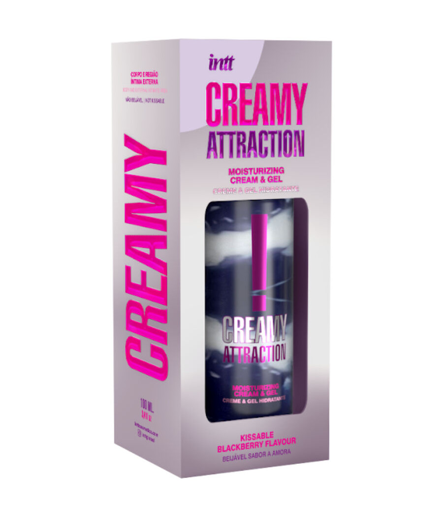 INTT RELEASES - CREME E GEL BEIJÁVEL SABOR AMORA 100 ML