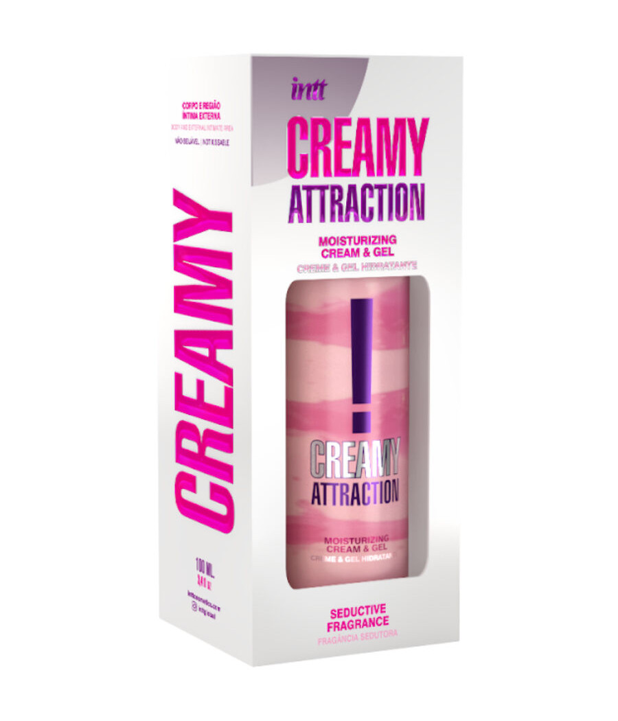 INTT RELEASES - CREME E GEL COM FRAGRÂNCIA AFRODISÍACA 100 ML