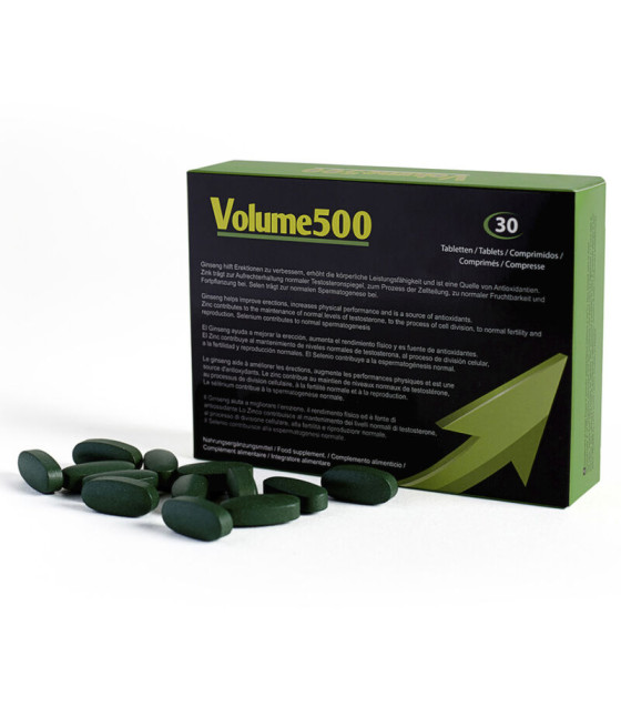 500 COSMETICS - VOLUME 500 INCREASE THE QUANTITY AND QUALITY OF SPERM