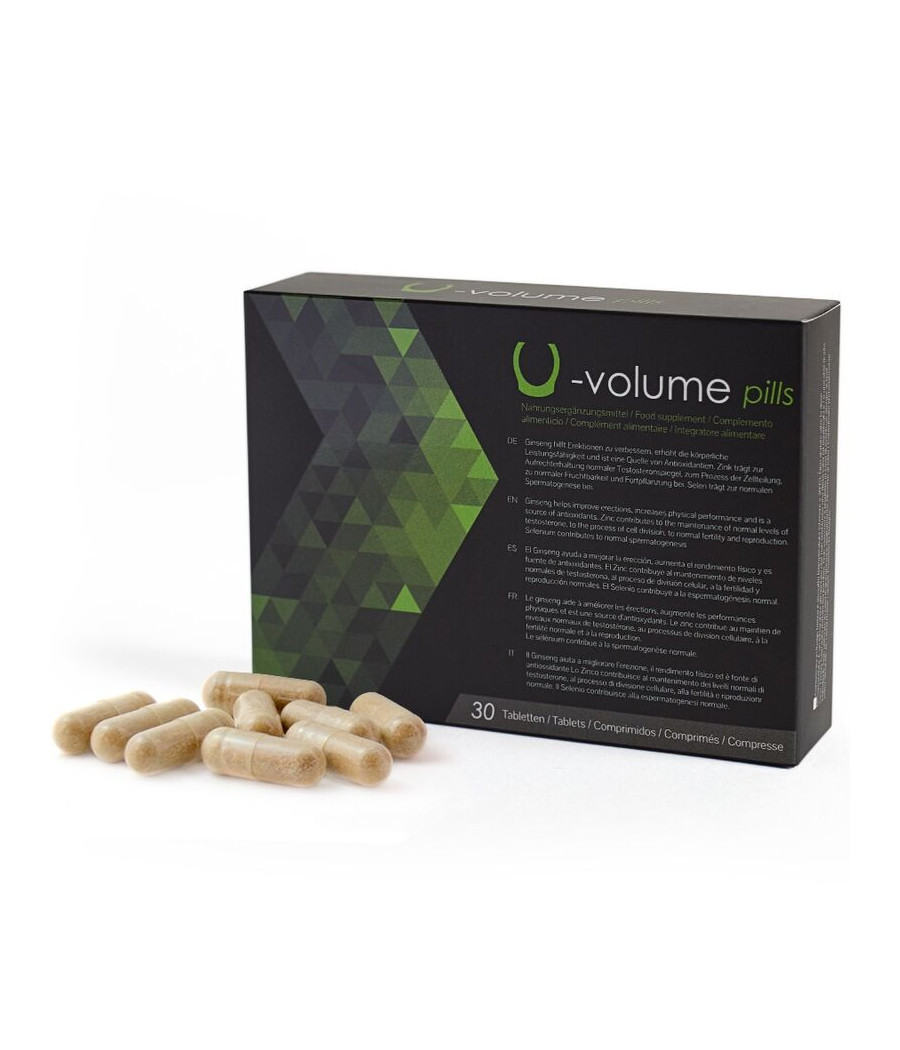 500 COSMETICS - U-VOLUME AUMENTA A QUALIDADE E A QUANTIDADE DO ESPERMA - 30 CÁPSULAS
