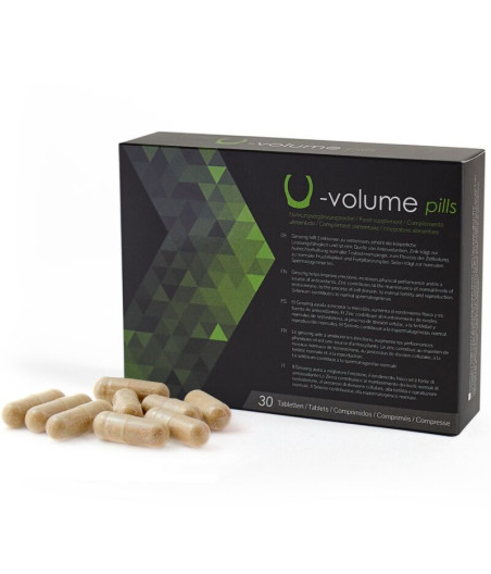 500 COSMETICS - U-VOLUME AUGMENTE LA QUALITE ET LA QUANTITE DU SPERME - 30 CAPSULES