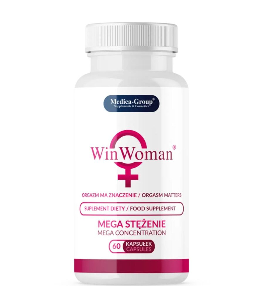 MEDICA GROUP - WIN WOMAN LIBIDO ENLARGEMENT 60 CÁPSULAS