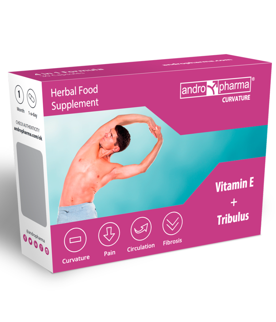 Andropharma Curvature – Complemento alimenticio para el bienestar masculino