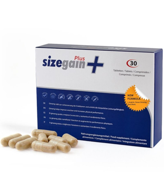 500 COSMETICS - SIZEGAIN PLUS-PILLEN ZUR VERGRÖSSERUNG DES PENIS