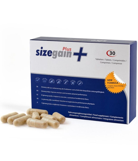 500 COSMETICS - SIZEGAIN PLUS-PILLEN ZUR VERGRÖSSERUNG DES PENIS