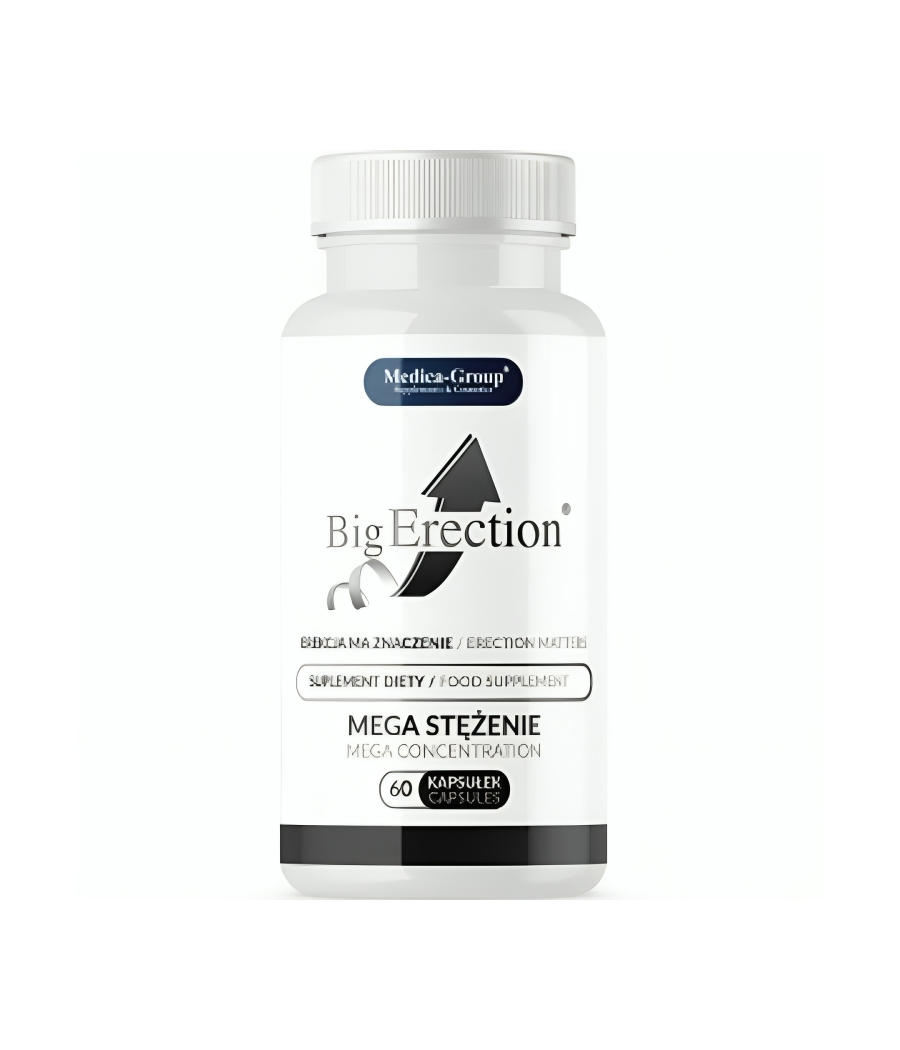 MEDICA GROUP - BIG ERECTION ENHANCER FOR MEN 60 CAPSULES