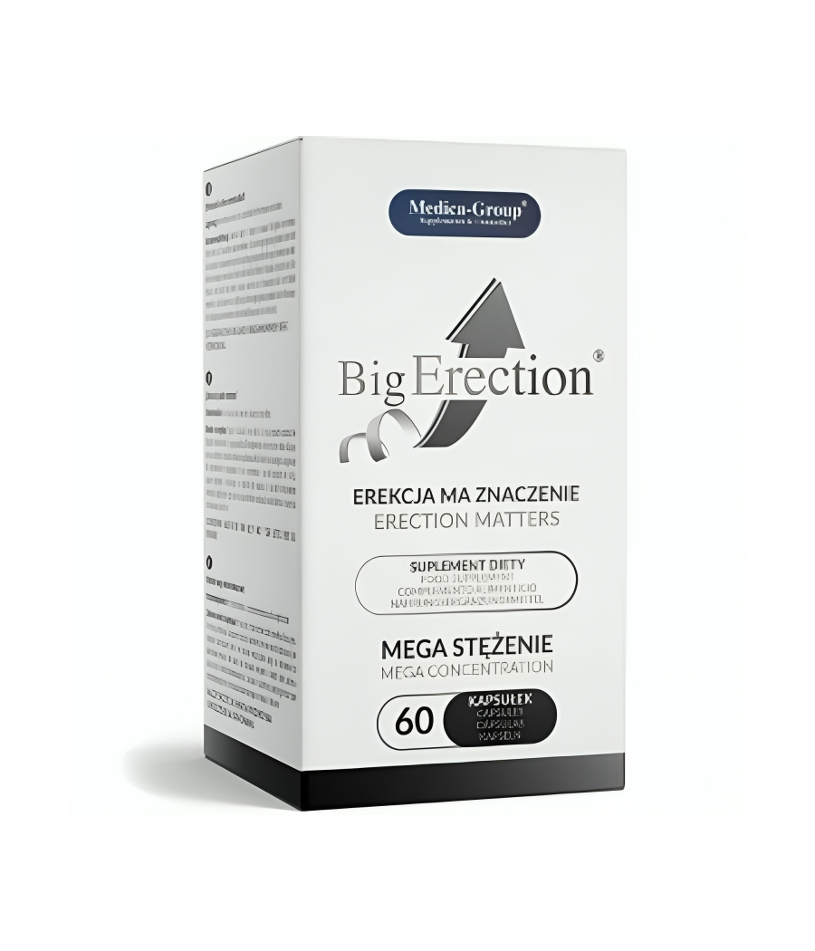 MEDICA GROUP - BIG ERECTION ENHANCER FOR MEN 60 CAPSULES