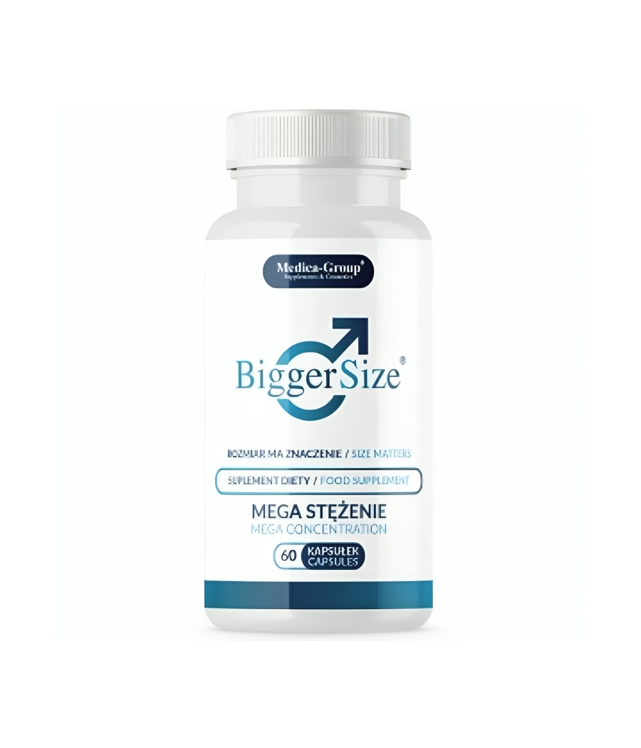 BiggerSize – Complemento Alimenticio Natural para Potenciar la Vitalidad y la Energía Masculina