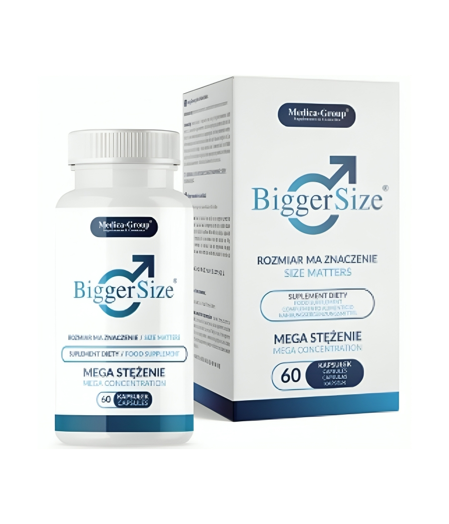 MEDICA GROUP - BIGGER SIZE PENIS ENLARGEMENT 60 CAPSULES