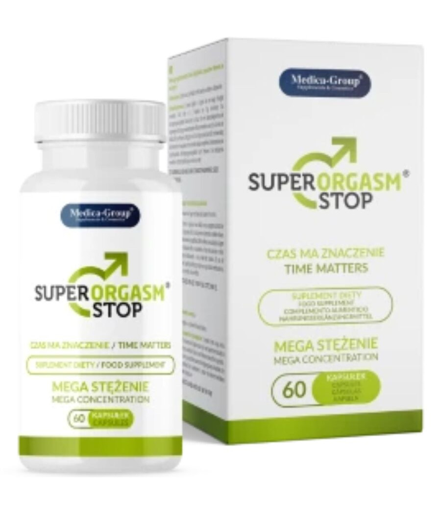 MEDICA GROUP - SUPER ORGASM STOP DELAY POUR HOMMES 60 CAPSULES