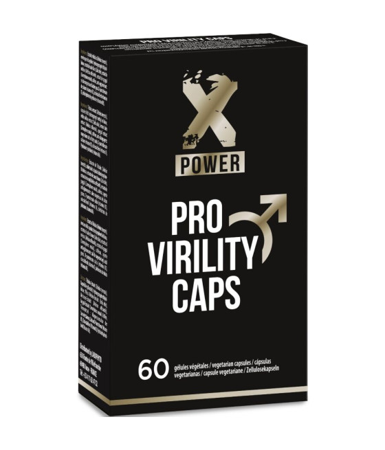 XPOWER - CAPSULES DE VIRILITÉ PROFESSIONNELLES 60 UNITÉS