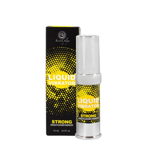SECRETPLAY - LIQUID VIBRATOR STIMULATOR UNISEX STRONG 15 ML