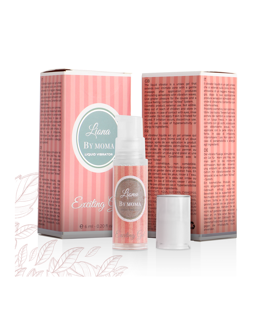 LIONA BY MOMA - LIQUIDO VIBRATORE GEL ECCITANTE 6 ML