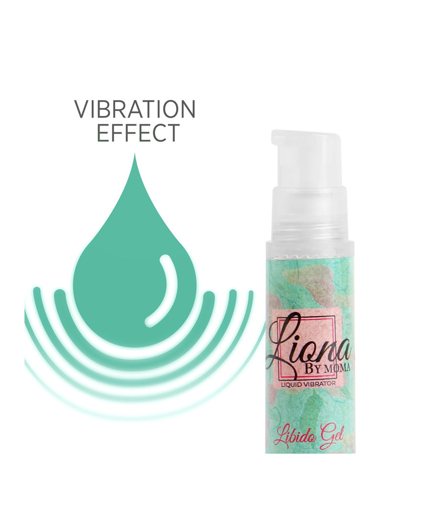 LIONA BY MOMA - VIBRADOR LIQUIDO LIBIDO GEL 6 ML