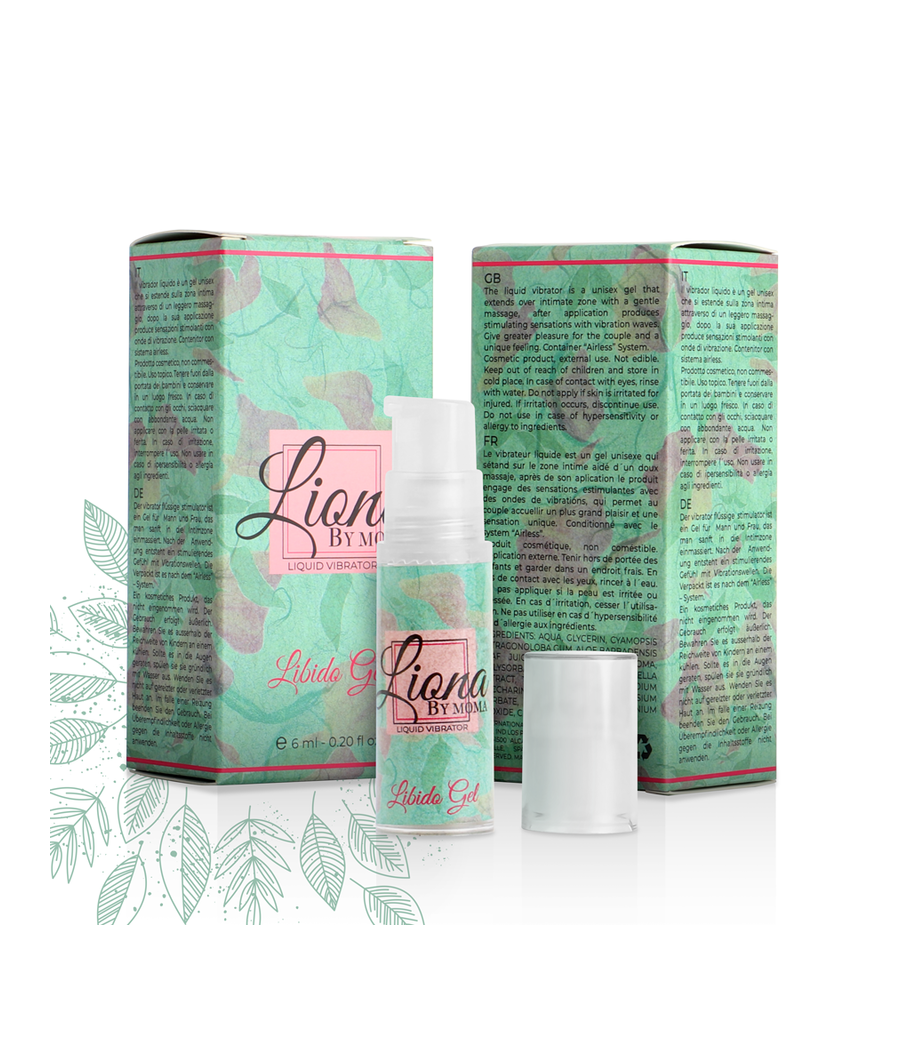 LIONA BY MOMA - VIBRADOR LIQUIDO LIBIDO GEL 6 ML