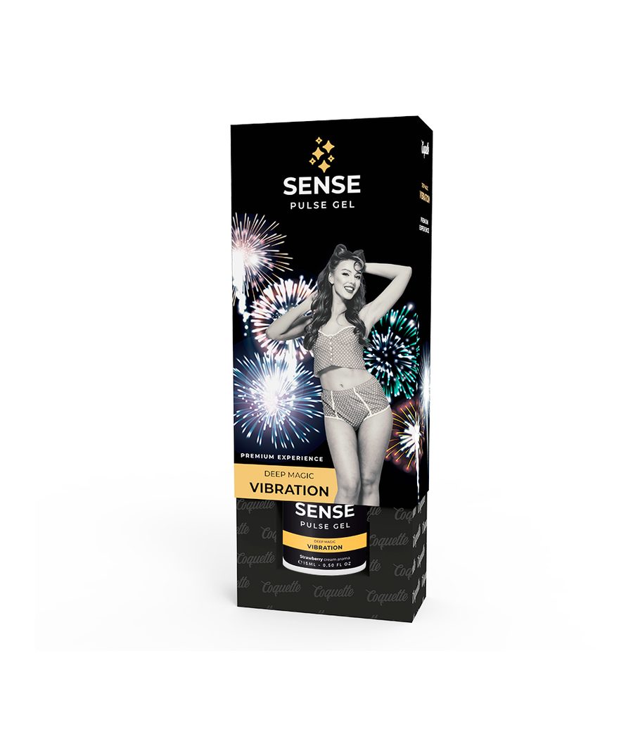 COQUETTE CHIC DESIRE - PULSE GEL FRESA VIBRACIÓN LIQUIDA PREMIUM 15ML