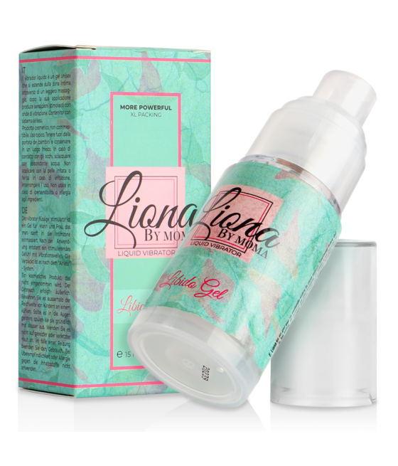 LIONA BY MOMA - VIBRADOR LIQUIDO LIBIDO GEL 15 ML