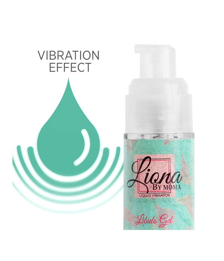 LIONA BY MOMA - VIBRADOR LIQUIDO LIBIDO GEL 15 ML