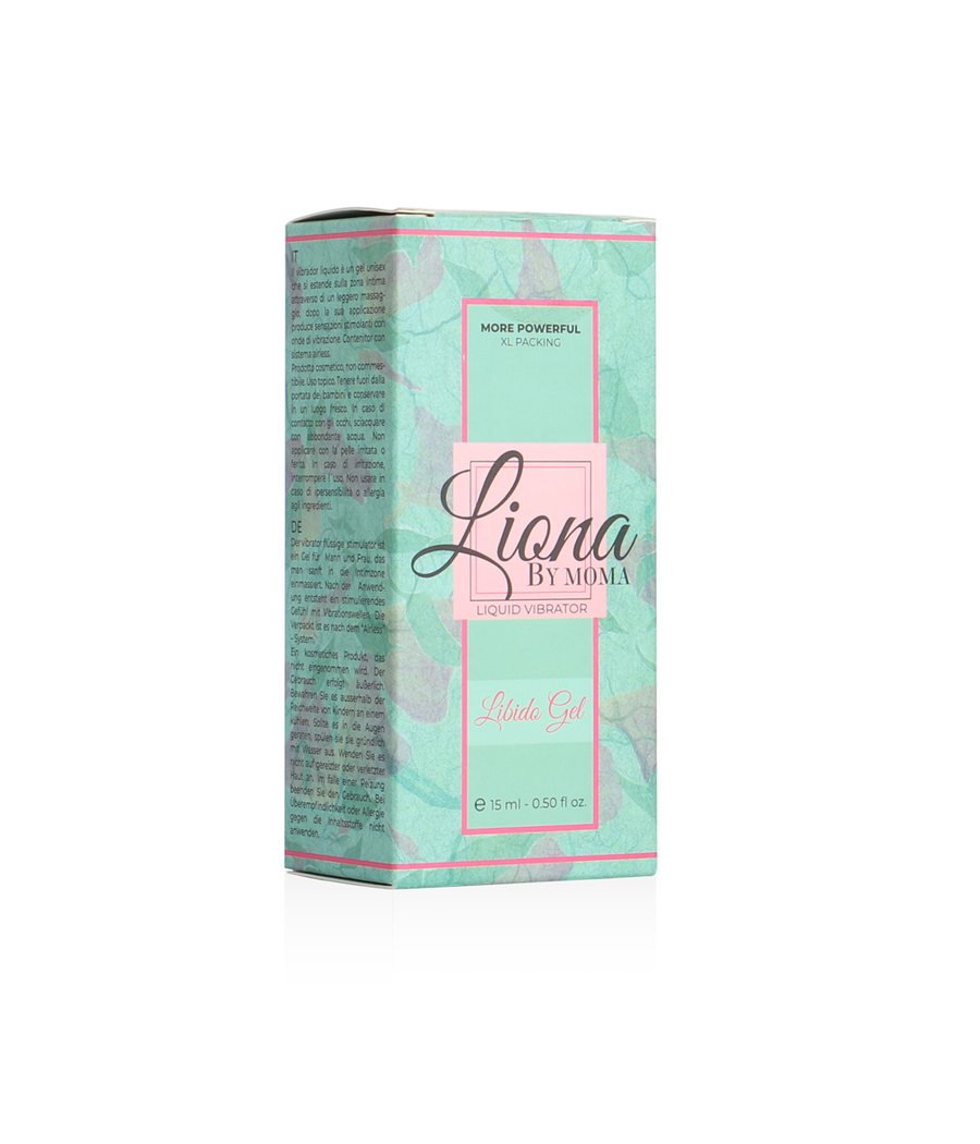 LIONA BY MOMA - VIBRATORE LIQUIDO LIBIDO GEL 15 ML