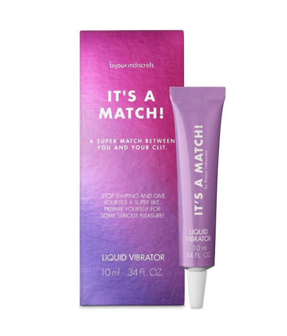 BIJOUX - VIBRADOR LÍQUIDO ITS A MATCH 10 ML