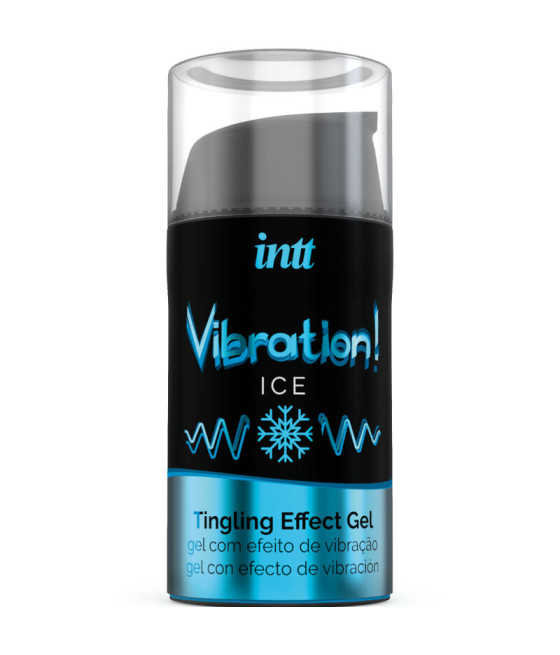 INTT - POTENTE ESTIMULANTE ÍNTIMO GEL VIBRADOR EFECTO FRÍO 15ML