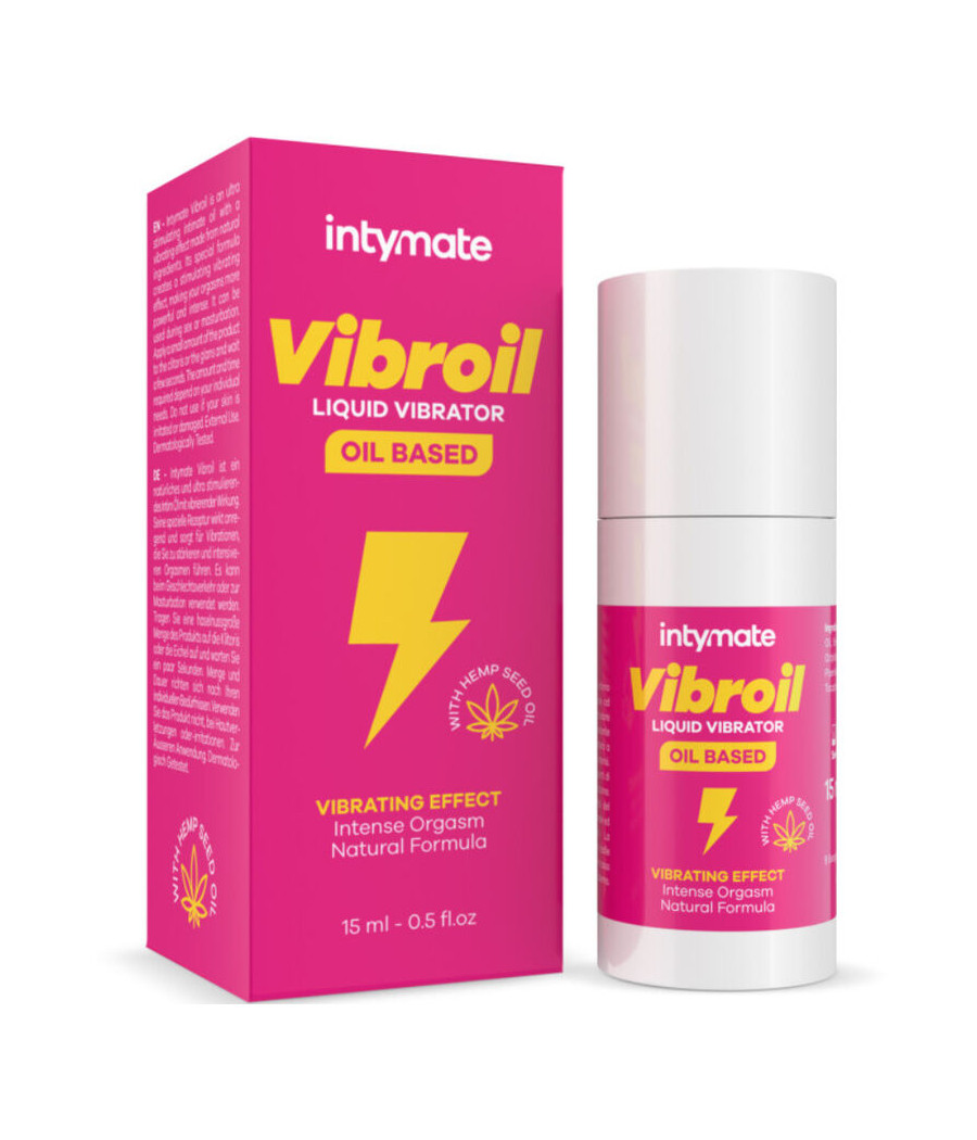 INTIMATELINE INTYMATE - ÓLEO ÍNTIMO VIBROIL PARA SEU EFEITO VIBRANTE 15 ML