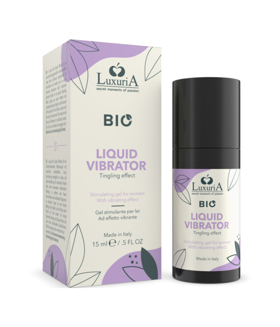 INTIMATELINE LUXURIA - GEL BIO STIMULANT POUR SON EFFET VIBRANT 15 ML