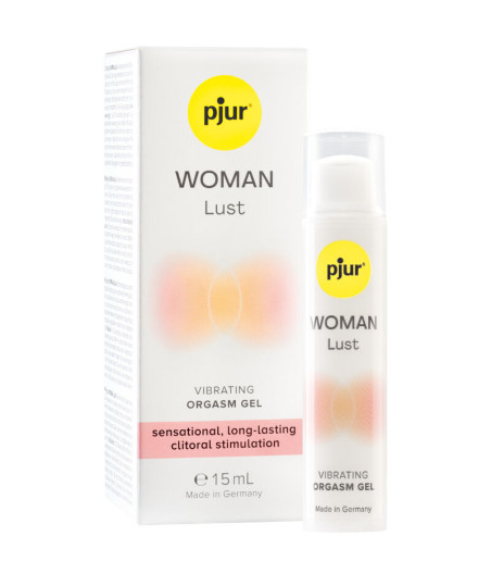 PJUR - GEL VIBRANTE WOMAN LUST PARA ORGASMO 15 ML