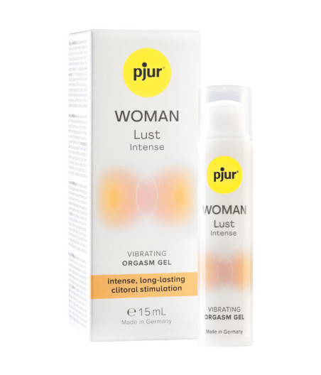 PJUR - WOMAN LUST GEL VIBRANT INTENSE POUR ORGASME 15 ML