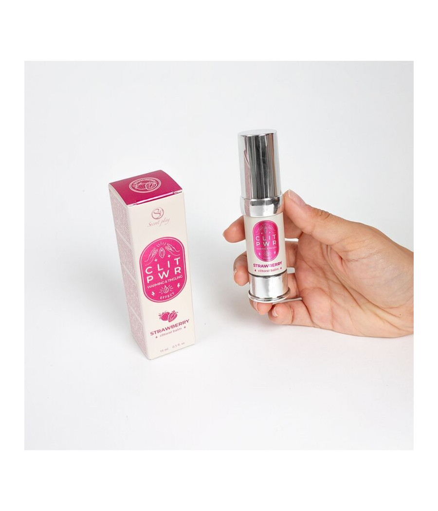 SECRET PLAY - CLIT PWR BALSAMO PER CLITORIDE ALLA FRAGOLA