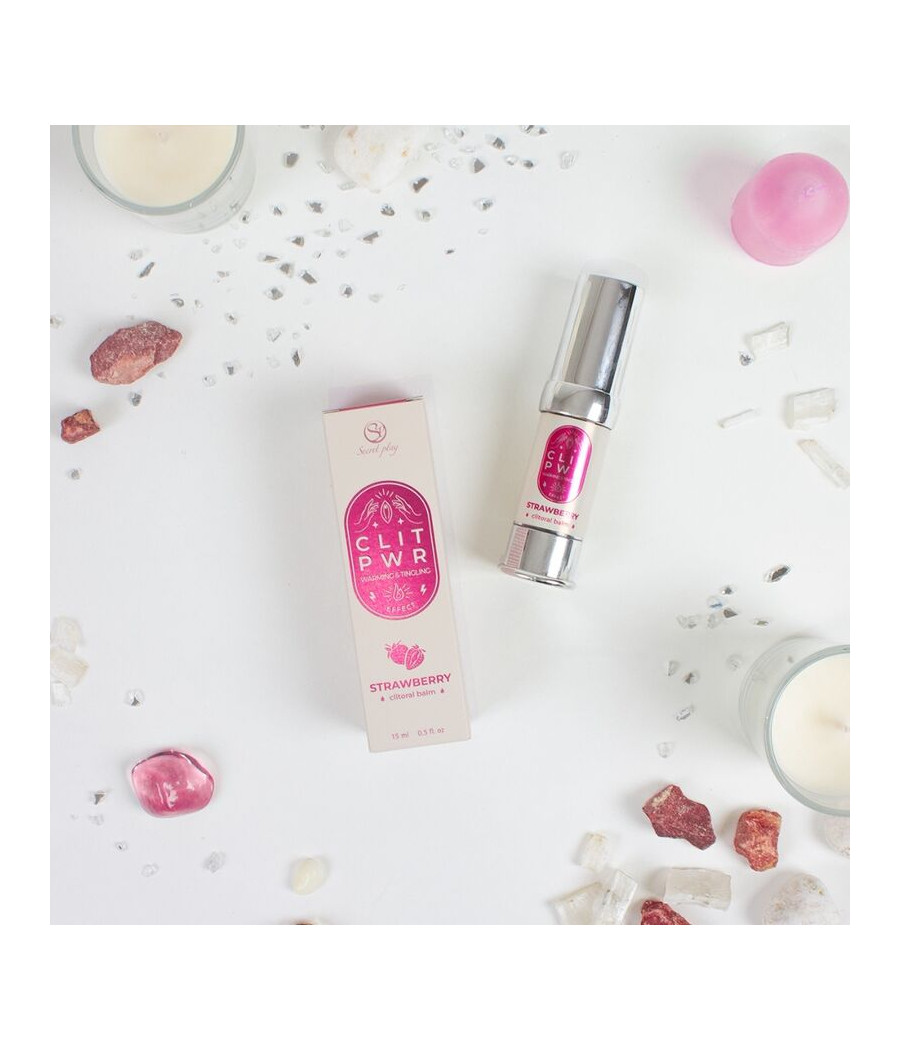 SECRET PLAY - CLIT PWR STRAWBERRY CLITORIS BALM