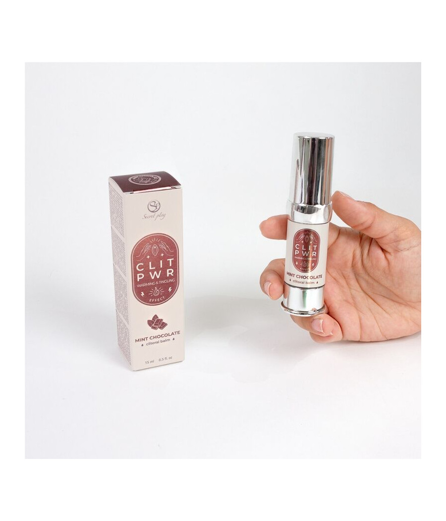 SECRET PLAY - CLIT PWR CLITORIS BLSAMO HORTEL CHOCOLATE