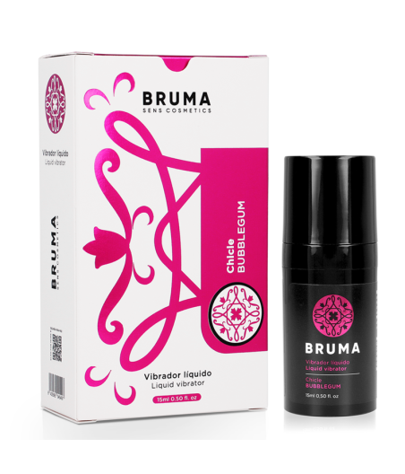 BRUMA - VIBRADOR LÍQUIDO ULTRA DESLIZANTE BUBBLEGUM 15 ML