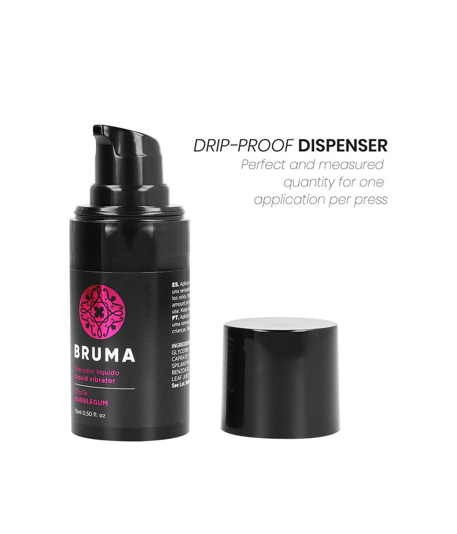 BRUMA - VIBRADOR LÍQUIDO ULTRA DESLIZANTE BUBBLEGUM 15 ML