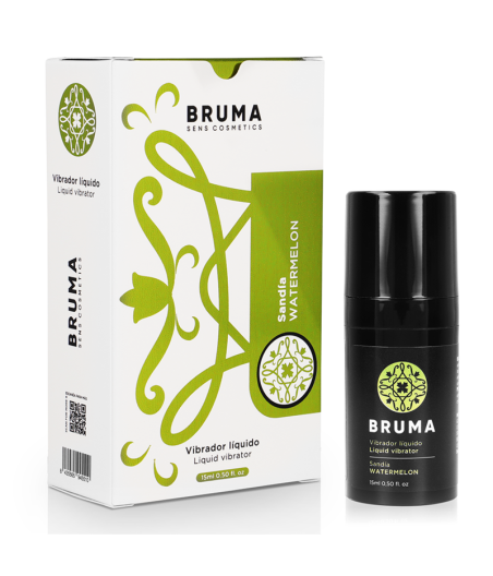 BRUMA - VIBRATEUR LIQUIDE ULTRA GLISSANT Pastèque 15 ML