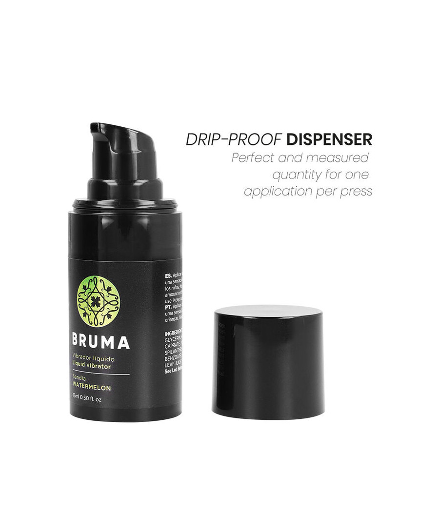 BRUMA - VIBRATEUR LIQUIDE ULTRA GLISSANT Pastèque 15 ML
