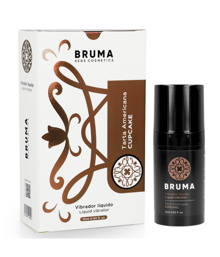 BRUMA - VIBRATEUR LIQUIDE ULTRA GLISSANT CUPCAKE 15 ML