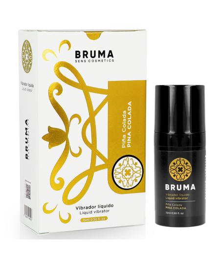 BRUMA - VIBRATEUR LIQUIDE ULTRA GLISSANT PINA COLADA 15 ML