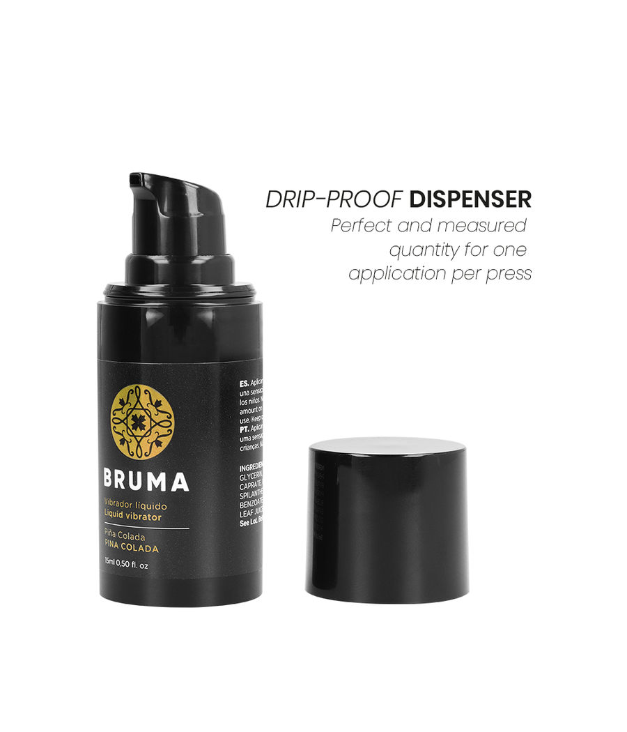BRUMA - VIBRATEUR LIQUIDE ULTRA GLISSANT PINA COLADA 15 ML