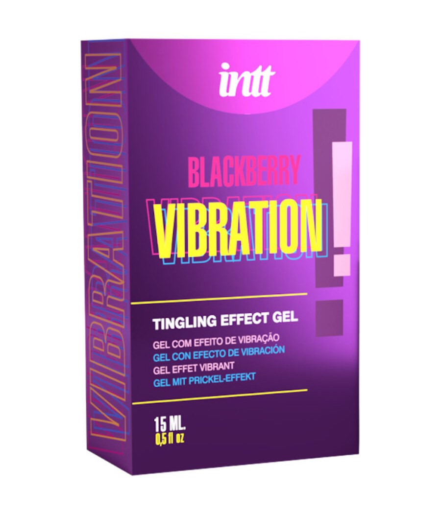 INTT RELEASES - GEL VIBRADOR LÍQUIDO SABOR MORA 15 ML