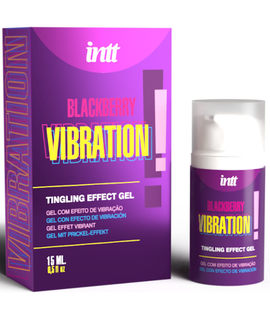 INTT RELEASES - GEL VIBRANT LIQUIDE SAVEUR MÛRE 15 ML