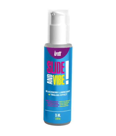 INTT RELEASES - LUBRIFIANT VIBRANT À BASE D'EAU KISSABLE 35 ML