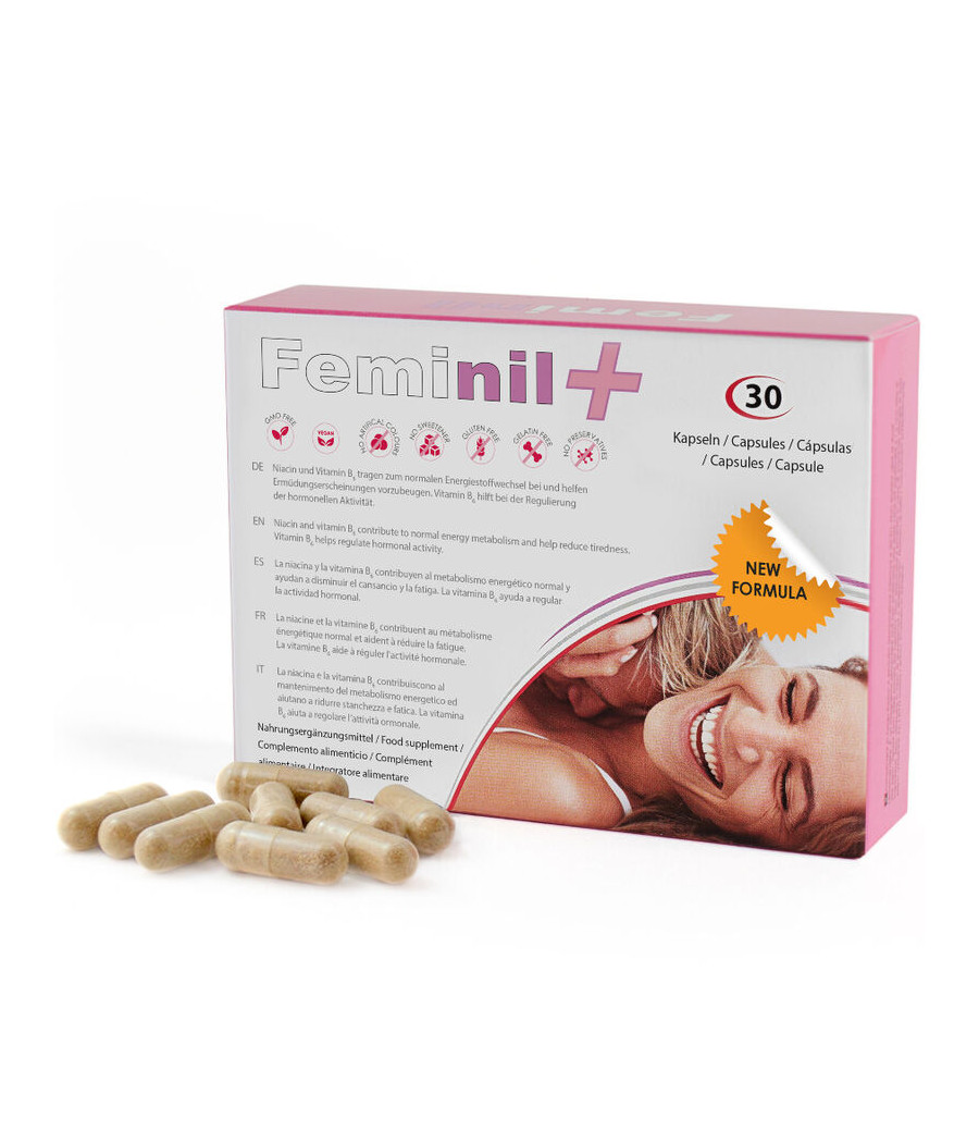 500 COSMETICS - FEMINIL+ MIGLIORAMENTO DELLA LIBIDO SESSUALE FEMMINILE - 30 CAPSULE