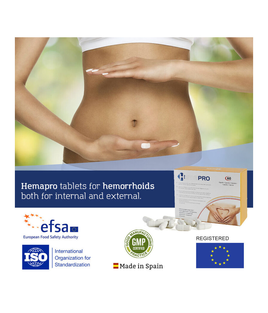500 COSMETICS - HEMAPRO PILLEN PILLEN FÜR DIE BEHANDLUNG VON HEMORRIODEN