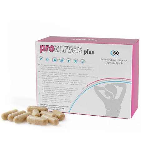 500 COSMETICS - PROCURVES PLUS NATURAL BREAST ENHANCEMENT CAPSULES