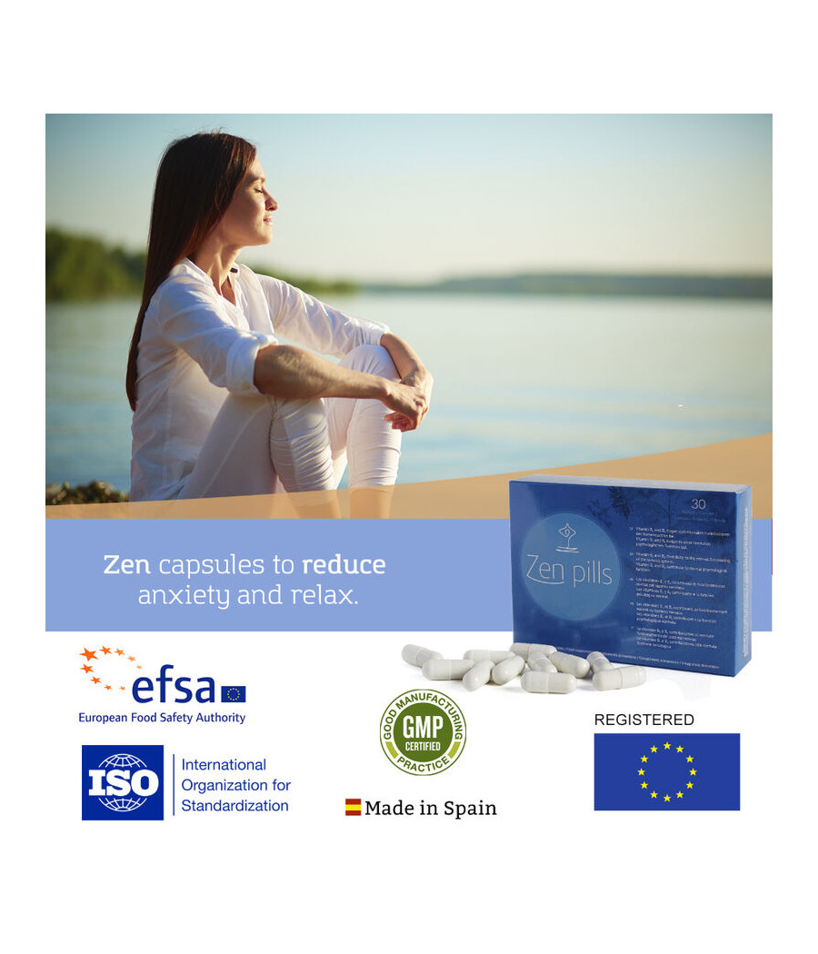 Zen Pills – Complemento alimenticio para el bienestar y la relajación