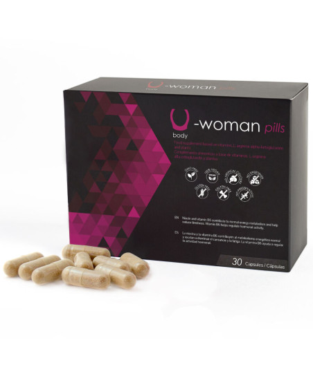 500 COSMETICS -U-WOMAN AUMENTA LA LIBIDO FEMMINILE - 30 CAPSULE