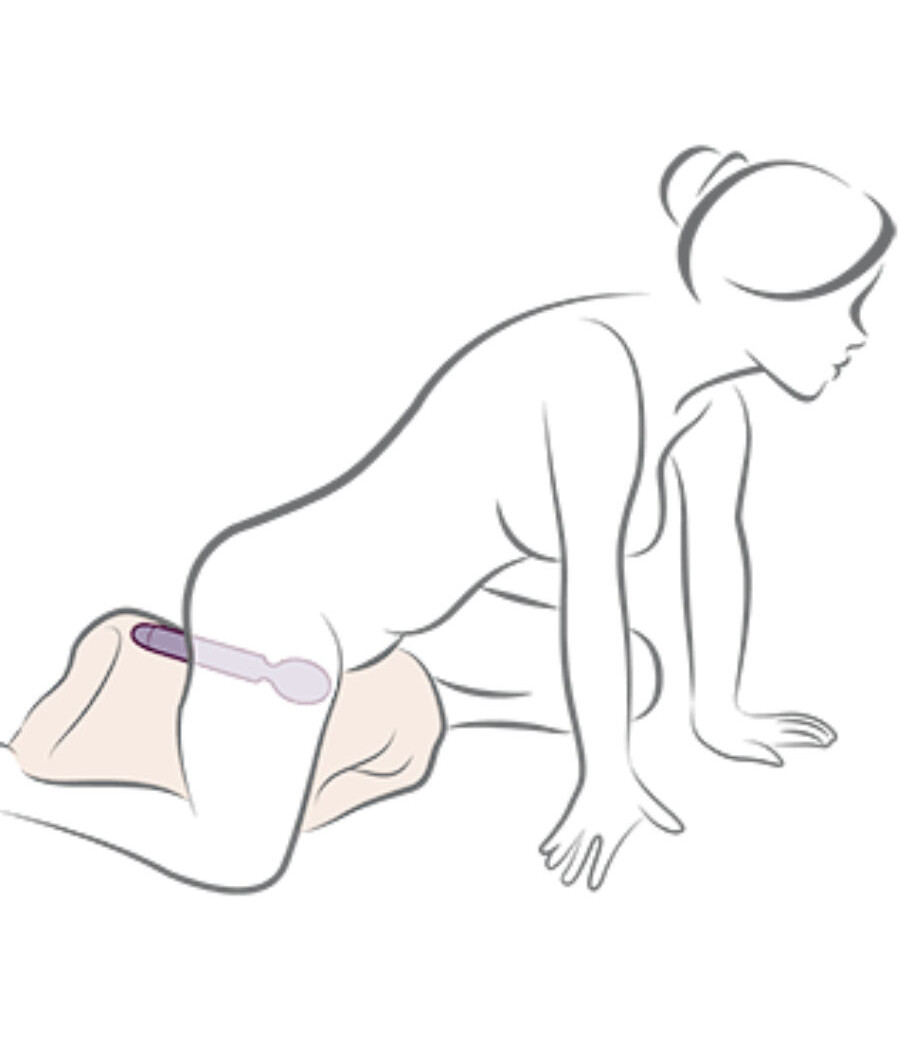 ROCKS- OFF - ORIEL VIBRADOR WAND FLEXIBLE FUCSIA