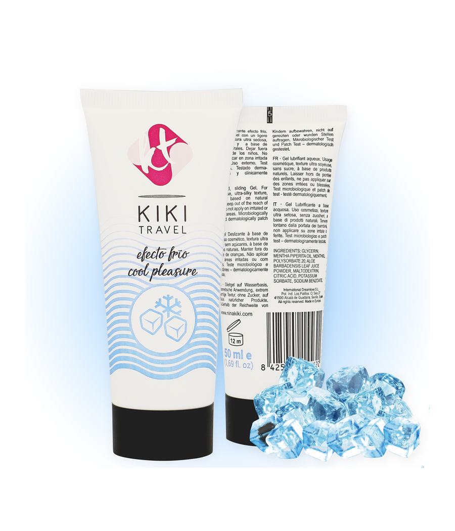 KIKÍ TRAVEL - GEL DESLIZANTE EFECTO FRÍO INTENSIFICADOR 50 ML