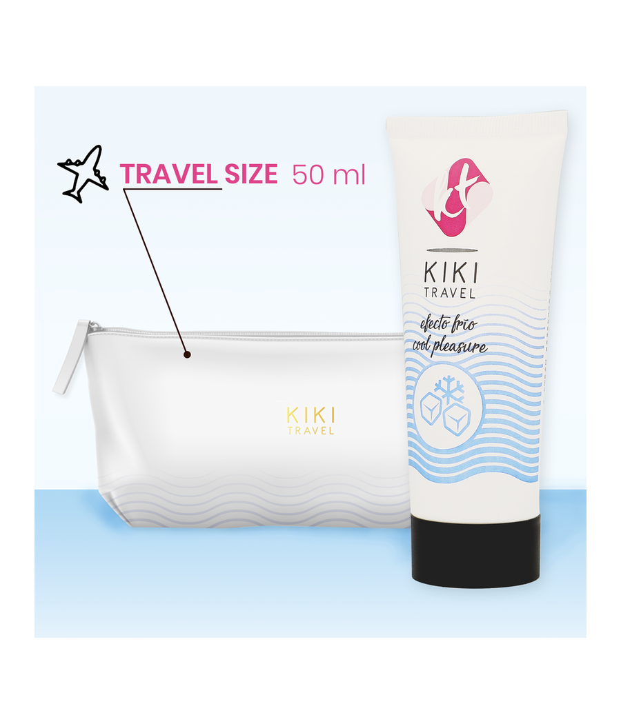 KIKÍ TRAVEL - LUBRIFIANT EFFET REFROIDISSANT 50 ML